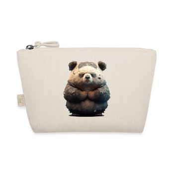 Bako l'ours grognon - Trousse biologique - nature - Devant