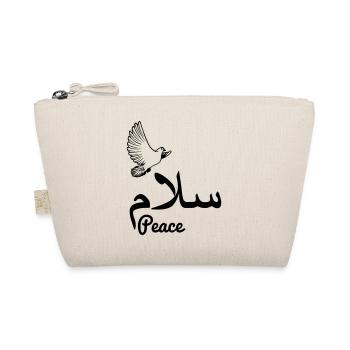 Arab peace with dove peace - Organic Pouch - nature - Front