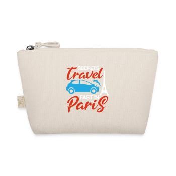 LES SECRETS VOYAGENT VITE À PARIS - Trousse biologique - nature - Devant