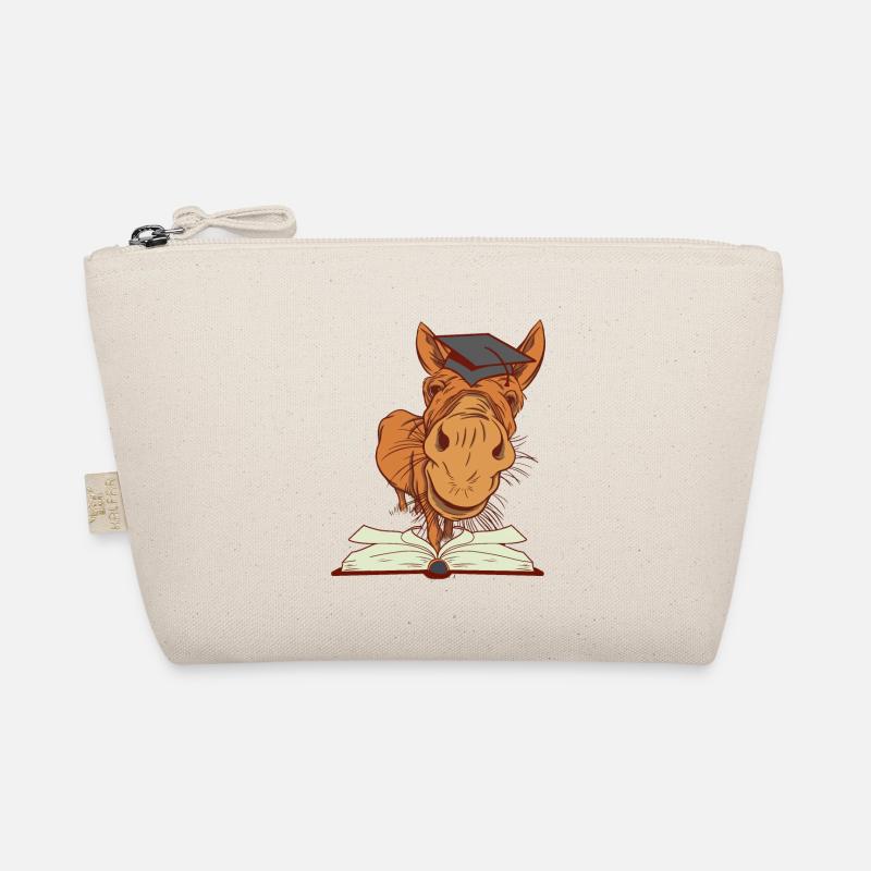 Donkey mule enrollment first grader clever Organic Pouch
