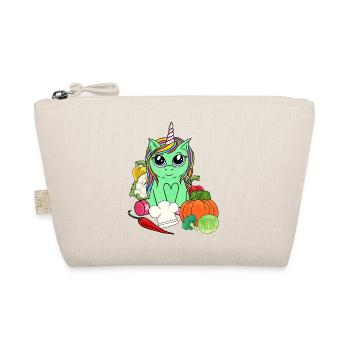 Organic Eco Unicorn Vitamins Vegetables Kitchen Vegetarian - Organic Pouch - nature - Front