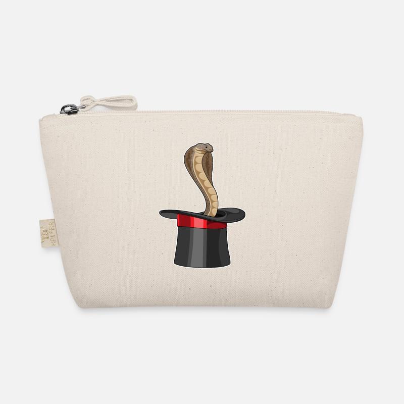 Snake Wizard Cylinder Organic Pouch