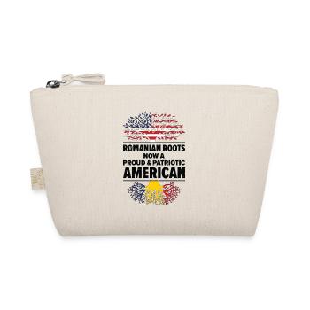 geboren rumänisch Rumänien amerikanisch USA - Bio-Täschchen - Natur - Vorne