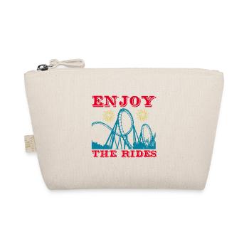 ENJOY THE RIDES - Organic Pouch - nature - Front