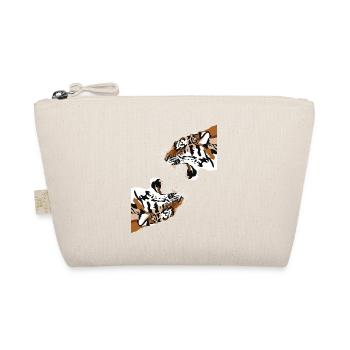 Big Cat King Tiger Wildcat Siberian Tiger - Organic Pouch - nature - Front