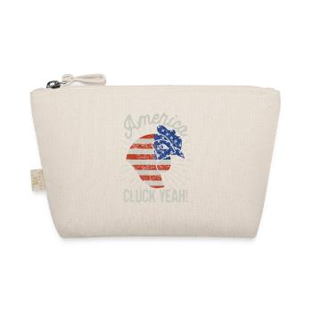 Cluck oui poulet 4 juillet verres t shirt garçons - Trousse biologique - nature - Devant