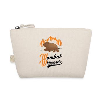 Wombat Whisperer - Organic Pouch - nature - Front