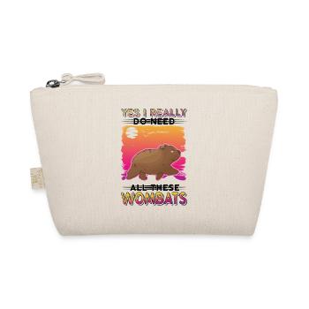 Cadeau Wombat - Trousse biologique - nature - Devant