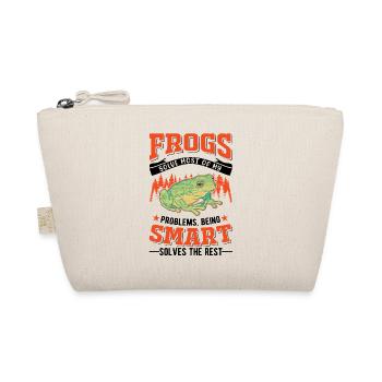 Grenouille cadeau Rainette - Trousse biologique - nature - Devant