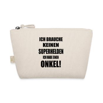 Onkel Geburtstag - Bio-Täschchen - Natur - Vorne