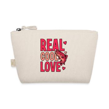 Real Cool Love - Bio-Täschchen - Natur - Vorne