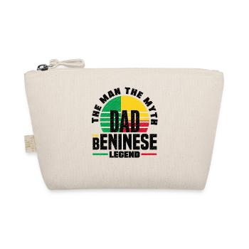 Beninische Benin Beninische Flagge Zitat - Bio-Täschchen - Natur - Vorne