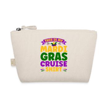 Dies ist mein Mardi Gras Cruise Shirt Mardi Gras G - Bio-Täschchen - Natur - Vorne