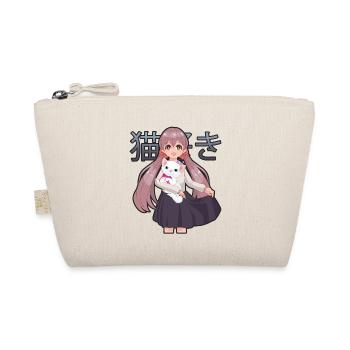 Anime and Cats Lover for Teen Manga kawaii Graphic - Organic Pouch - nature - Front