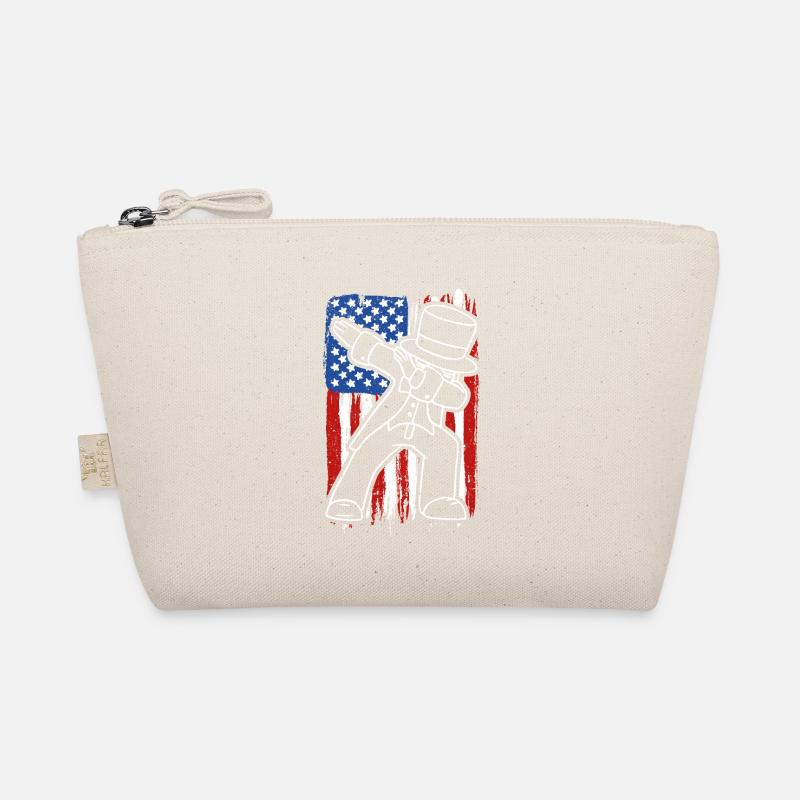 Dabbing American 4. Juli Funny Dab Dance Pose US Bio-Täschchen