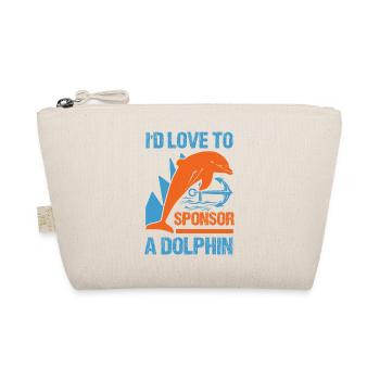 ICH WÜRDE GERNE EIN DOLPHINS SPONSERN - Bio-Täschchen - Natur - Vorne