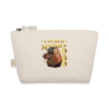 Cocker Spaniel Dad - Organic Pouch - nature - Front