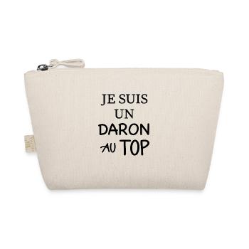 Je suis un daron au top - Trousse biologique - nature - Devant
