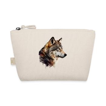 The Wolf - Organic Pouch - nature - Front