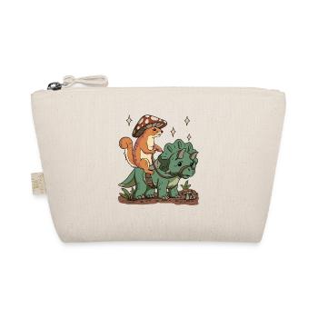 Cottagecore Squirrel - Organic Pouch - nature - Front