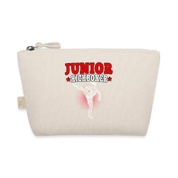 Kickboxing Young Kickboxer Muay Thai Martial Arts - Organic Pouch - nature - Front