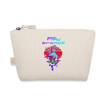 Psytrance Psychedelic Mushroom Sunset - Organic Pouch - nature - Front