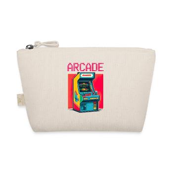 Retro Arcade Game Videospiel für Gamer - Bio-Täschchen - Natur - Vorne