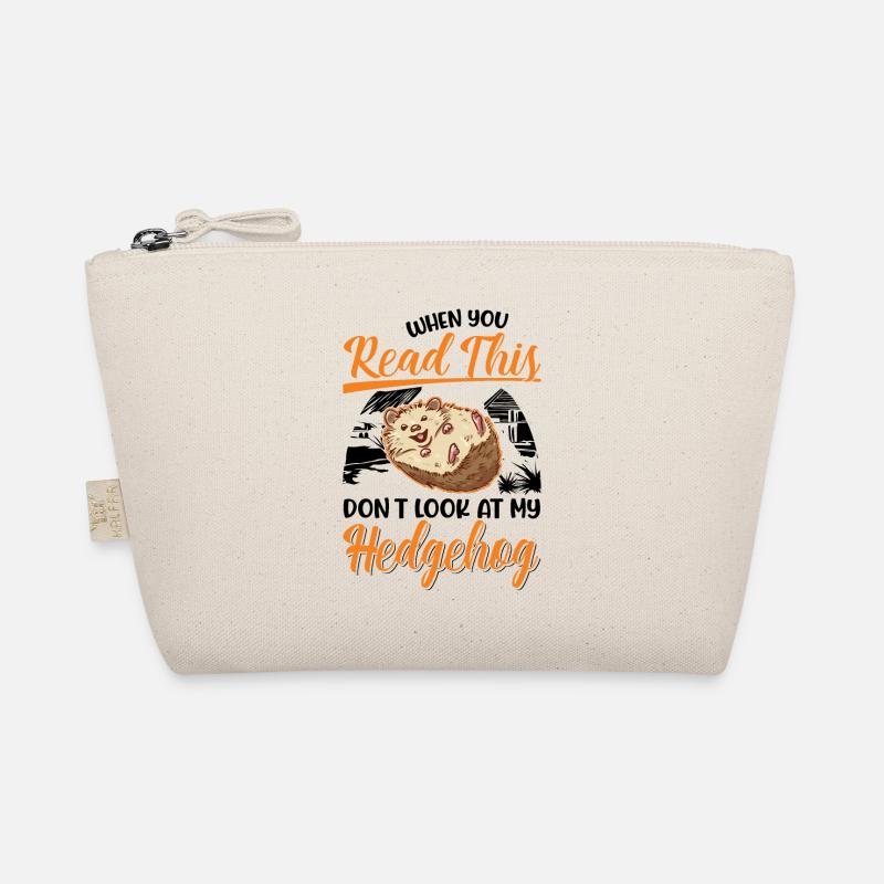 Hedgehog Gift Stacheligel Organic Pouch