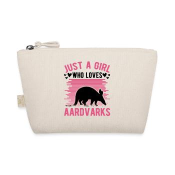 Aardvark Girl Aardvark - Organic Pouch - nature - Front