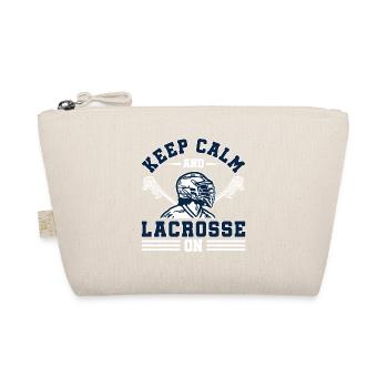 Lacrosse LAX Club Team Players Coaches Fans Coach - Organic Pouch - nature - Front