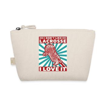 Lacrosse LAX Club Team Players Coaches Fans Coach - Organic Pouch - nature - Front