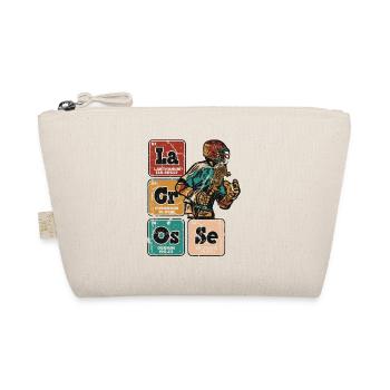 Lacrosse Periodic Table Of Elements Lax Players - Organic Pouch - nature - Front