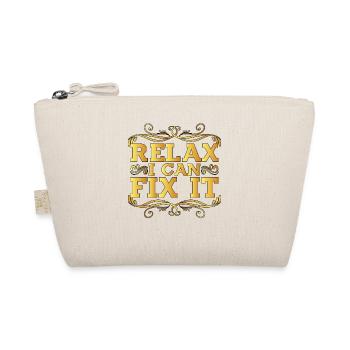 Relax I Can Fix It 9 - Organic Pouch - nature - Front
