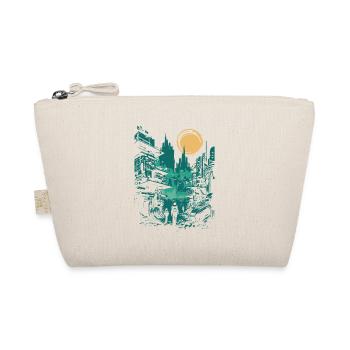Experience the future with our Future City - Organic Pouch - nature - Front