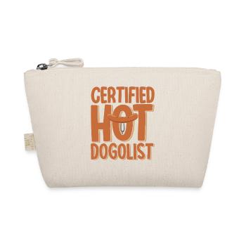 Zertifizierter Hot Dog-Liebhaber Hot Dog Geschenk - Bio-Täschchen - Natur - Vorne