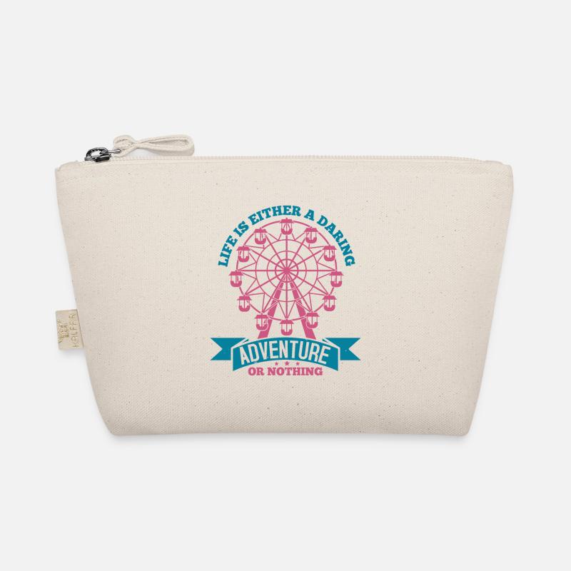 LIFE IS EITHER A DARING ADVENTURE OR NOTHING Organic Pouch