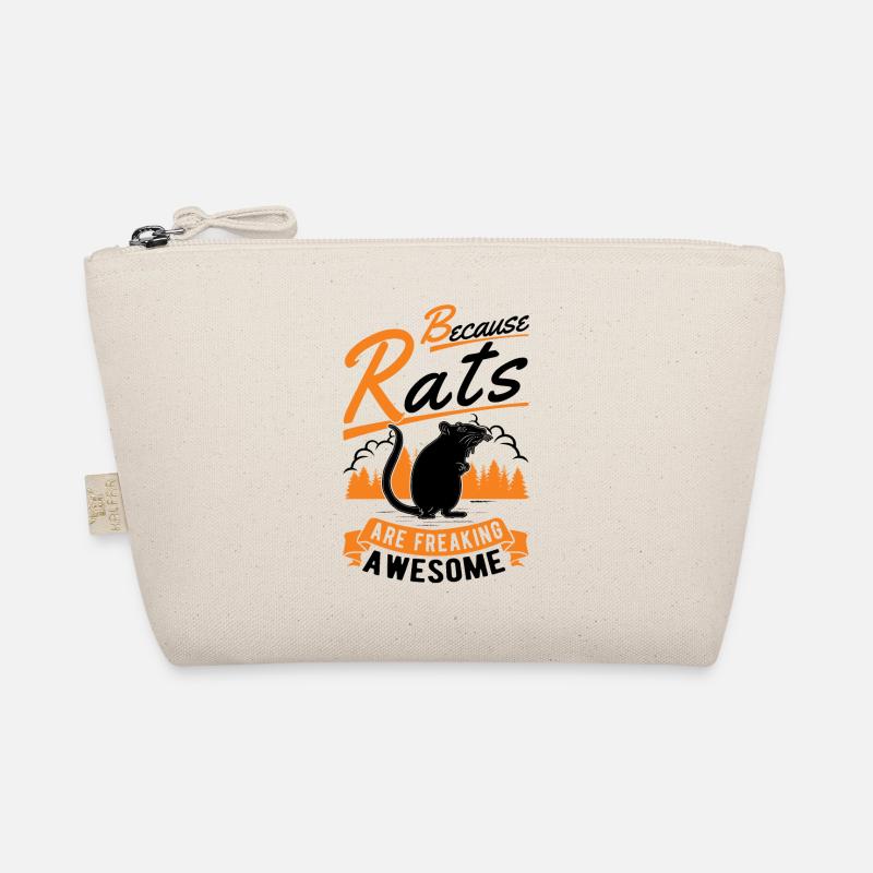 Because Rats are freaking awesome rat Organic Pouch