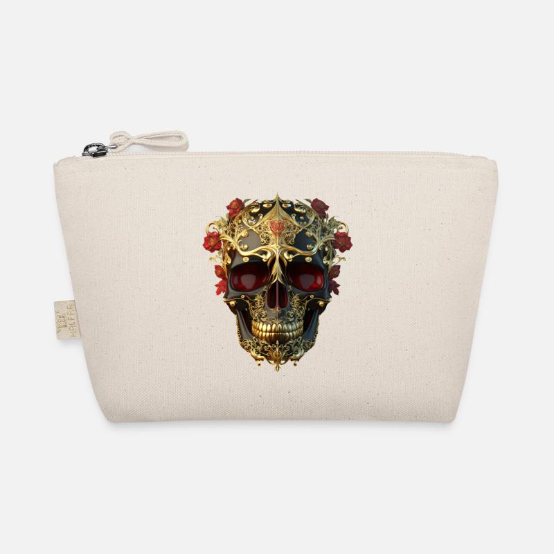 Totenkopf 07 Bio-Täschchen