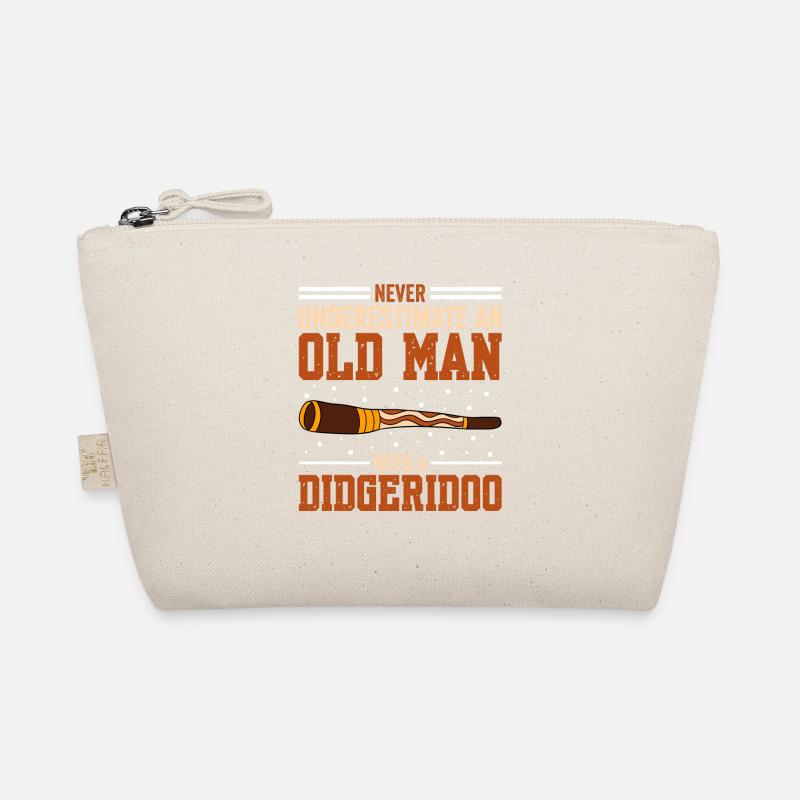 Never Underestimate An Old Man With A Didgeridoo Bio-Täschchen