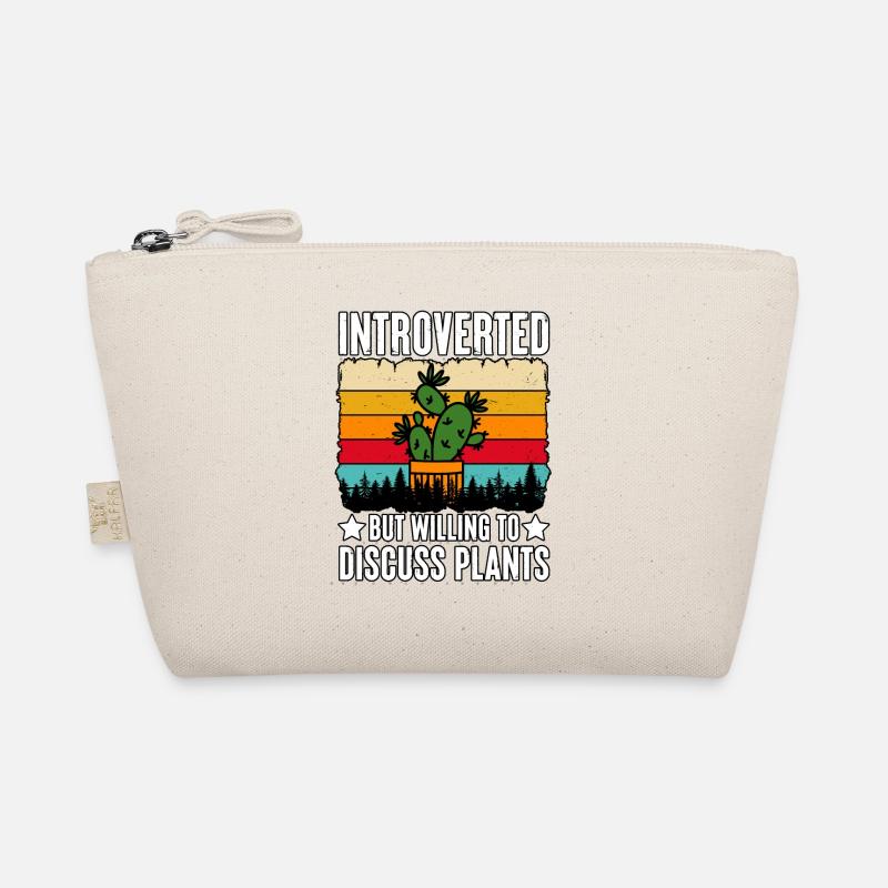 Introverted But Introvert Botanist Horticulturist Organic Pouch