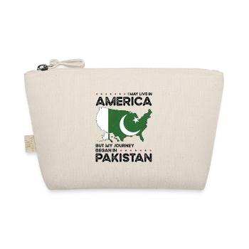 Geboren Pakistanisch Pakistanisch Amerikanisch - Bio-Täschchen - Natur - Vorne