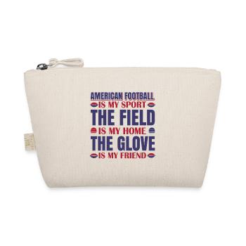 FoundLux New Design, LE FOOTBALL AMÉRICAIN EST MON SPORT - Trousse biologique - nature - Devant