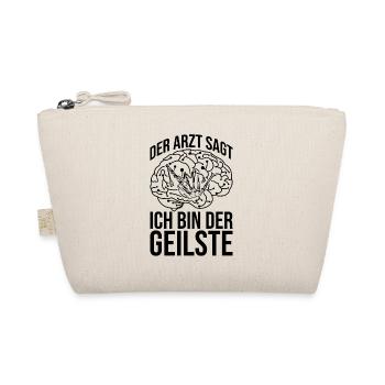 The Doctor Says I'm The Hottest Bagpipe Player - Bio-Täschchen - Natur - Vorne