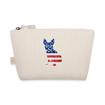 Bouledogue français 4 juillet Dog Lovers - Trousse biologique - nature - Devant