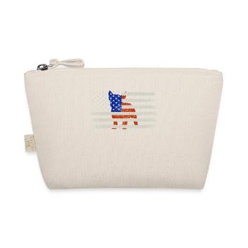 Bouledogue français 4 juillet Dog Lovers - Trousse biologique - nature - Devant