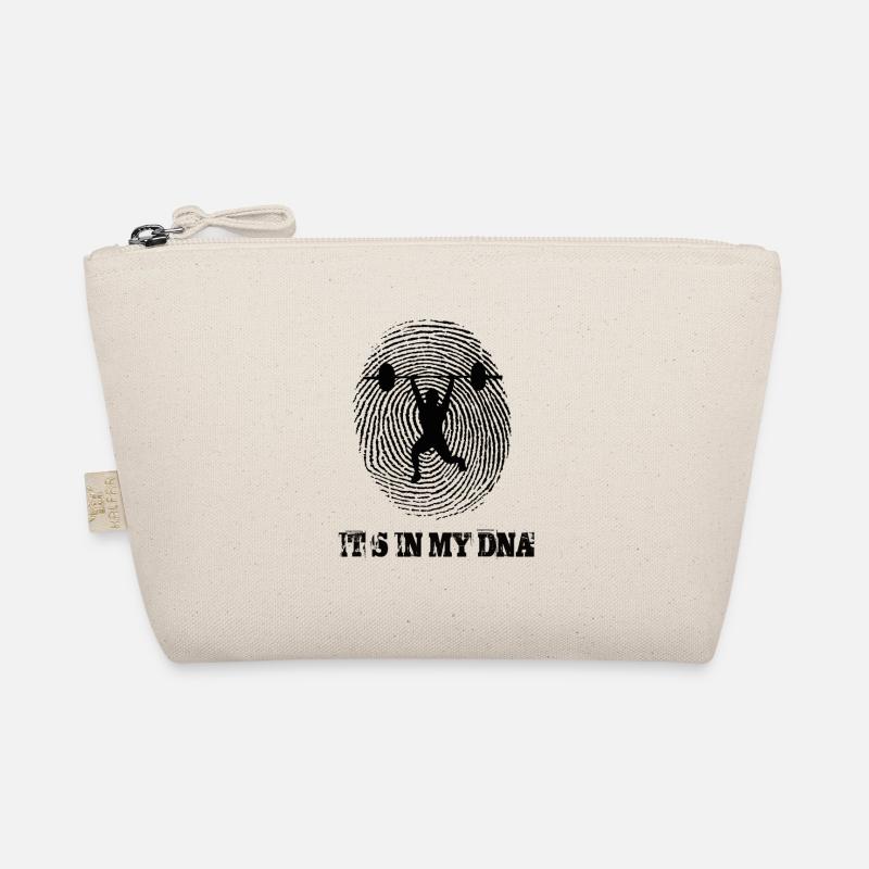 Weightlifting Its In My Dna Organic Pouch
