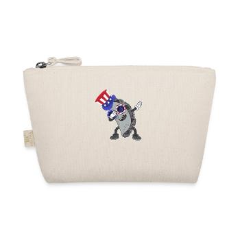 Dab Taco July 4 American Flag USA - Organic Pouch - nature - Front