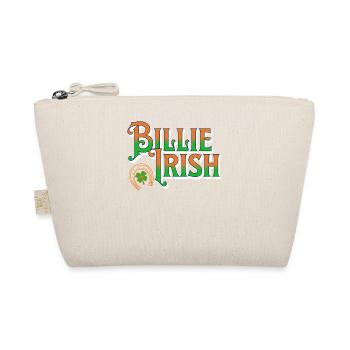 Billie Irish - St. Patricks Day - Paddy's Day - Bio-Täschchen - Natur - Vorne
