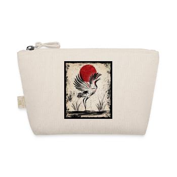 Grue Art Art Japonais Vintage Rétro - Trousse biologique - nature - Devant