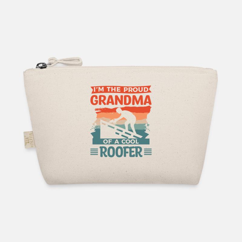 Dieser Mann ist eine tolle Oma und ein Dachdecker Bio-Täschchen